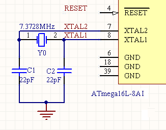 AVR單片機晶振電路設計