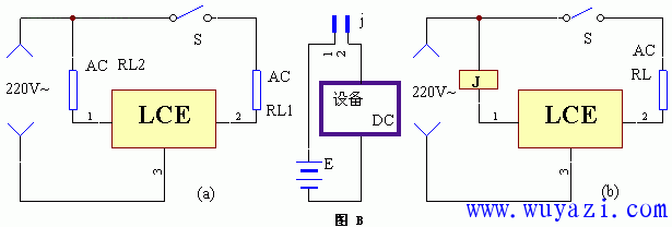 負載控制模塊典型應用電路原理圖