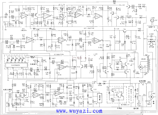 永華M0-88型電磁爐電路原理圖