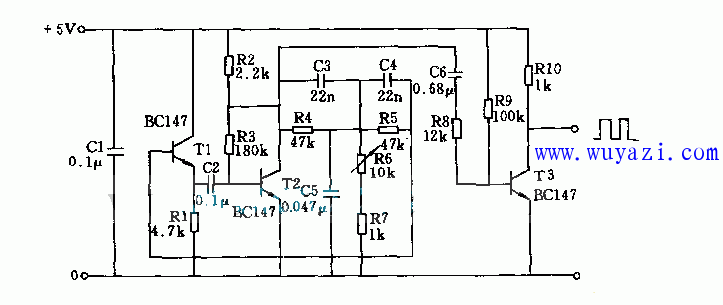 矩形液發生器電路圖