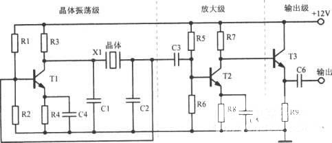 ZXB一1型低頻振蕩器及其振蕩電路等效電路圖