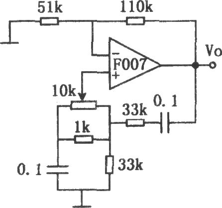 F007構成的低成本文氏振蕩器
