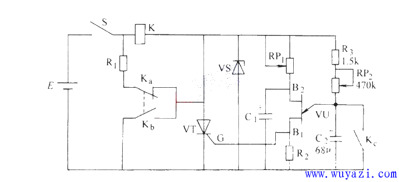 常見典型的晶閘管繼電器電路圖
