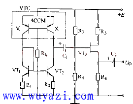 基於4CCM的場效應晶體管源極輸出電路圖