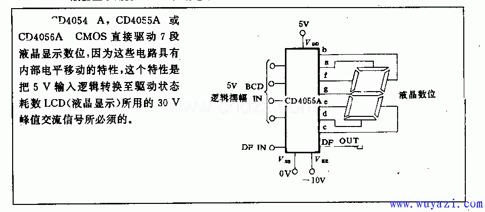 液晶顯示用的CMos驅動電路