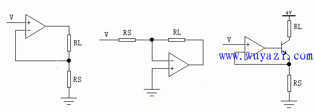 電壓電流轉換和恆流源電路圖
