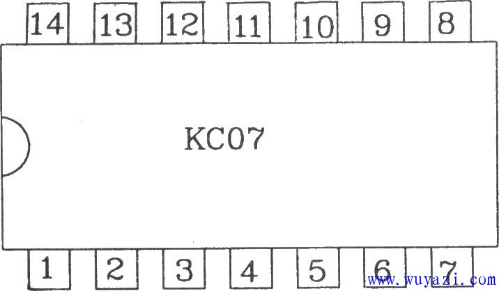 可控硅過零觸發器KC07應用電路圖