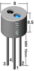 紅外光電感測器ST178參數及特點介紹