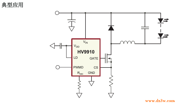 LED驅動器HV9910中文資料
