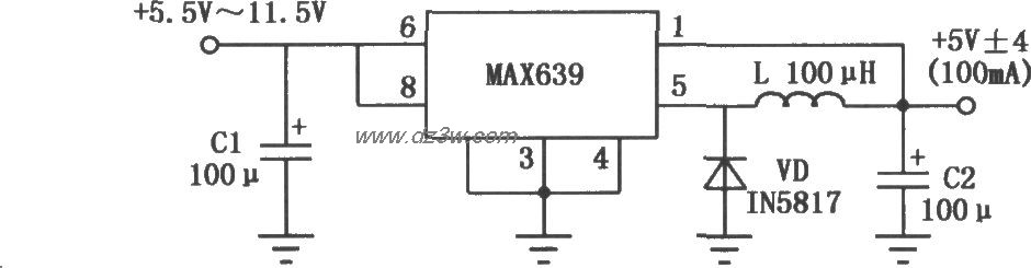 MAX639多功能開關集成穩壓器