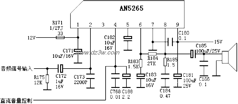 AN5265伴音電路