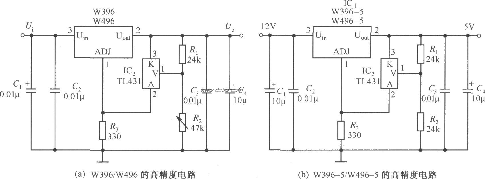 提高W396／W496輸出穩定度的應用電路(2)