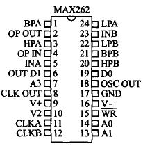基於MAX262的程式控制濾波器設計
