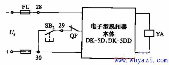DK-5D、DK-5DD直流電源控制電路