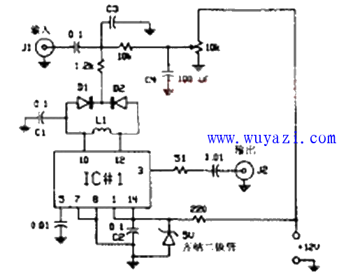 基於MC1648P振蕩器製作調頻調製器