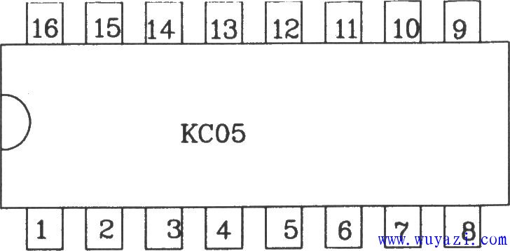 可控硅移相觸發器KC05應用電路圖