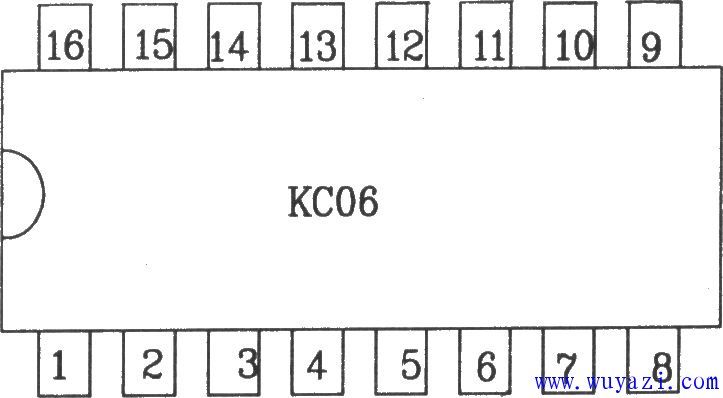 可控硅移相觸發器KC06應用電路圖
