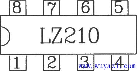 脈寬調製器LZ210應用電路圖