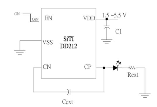 LED驅動晶元DD212主要參數及應用電路圖