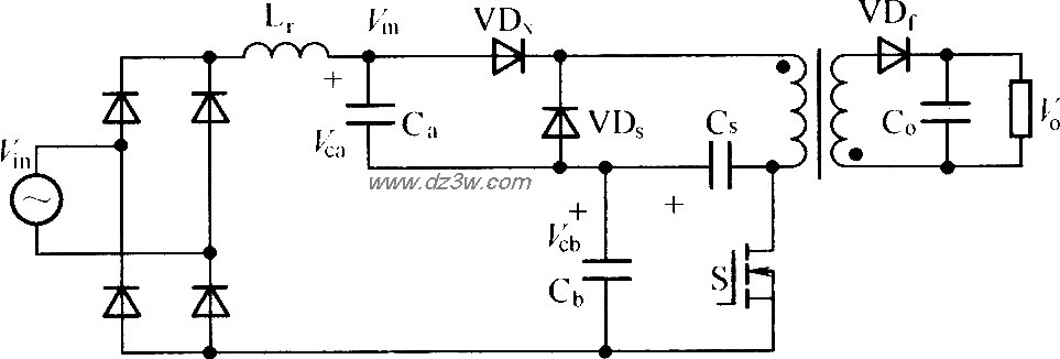 單級充電激勵式PFC變換器