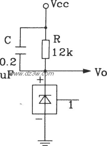 TSV型溫度感測器典型應用電路