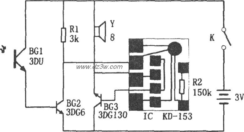 煤氣灶熄火報警器(1)(KD153)